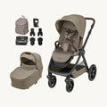 Maxi Cosi Oxford Twillic Truffle - Stroller & Sense Pram Bassinet