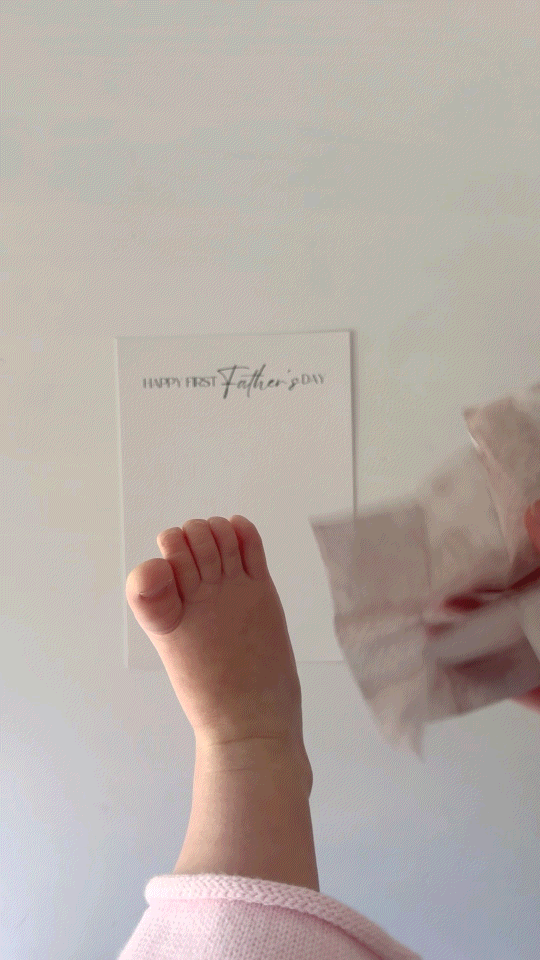‘My First’ edition - Inkless Milestone Cards