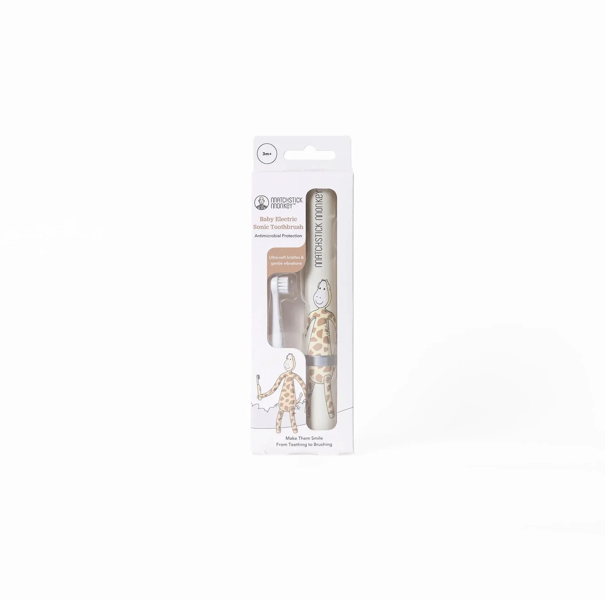 Matchstick Monkey Sonic Toothbrush - Gigi Giraffe