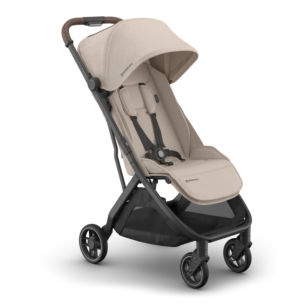 UPPAbaby Minu V3 Stroller - Ada (Sandstone / Chestnut Leather)