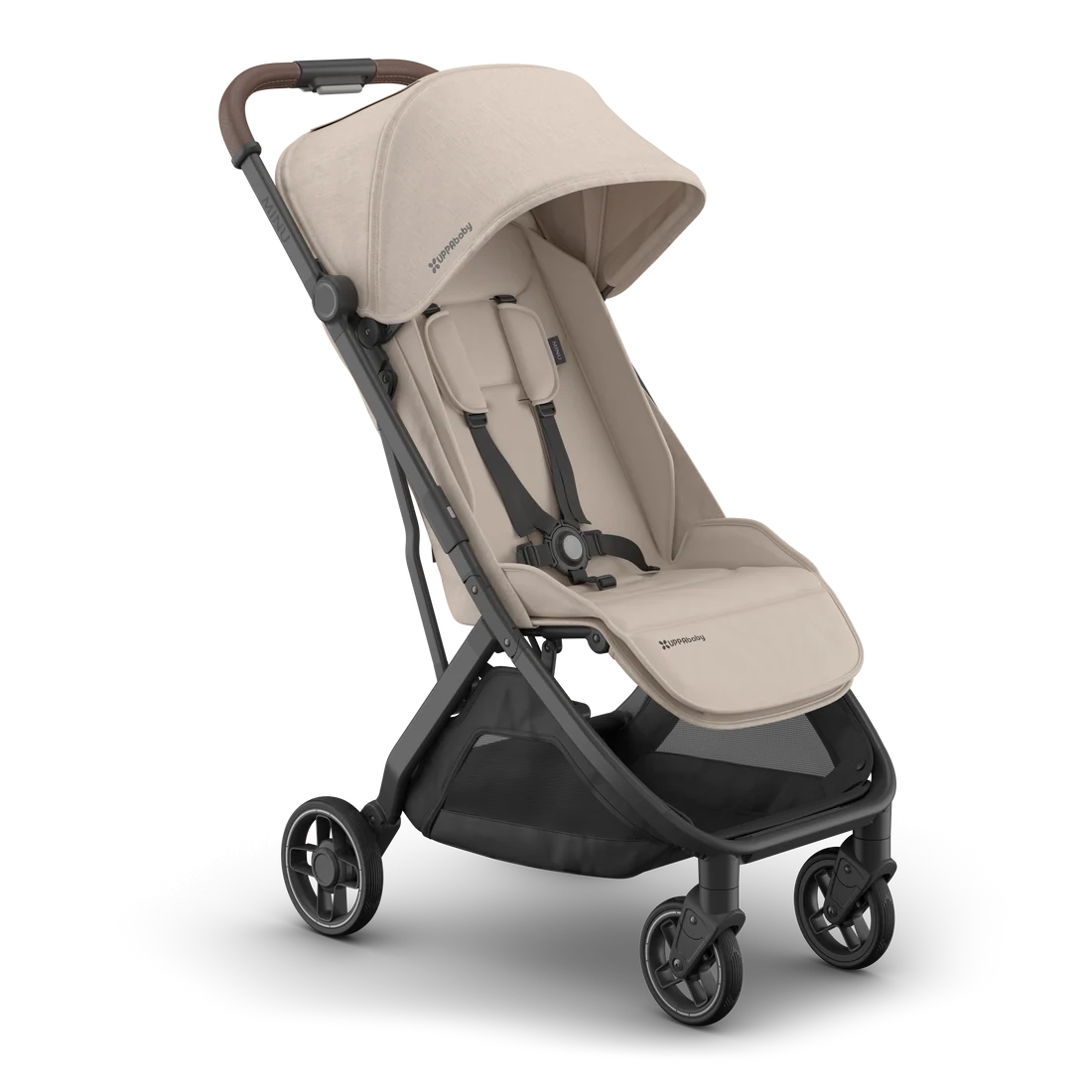 UPPAbaby Minu V3 Stroller - Ada (Sandstone / Chestnut Leather)