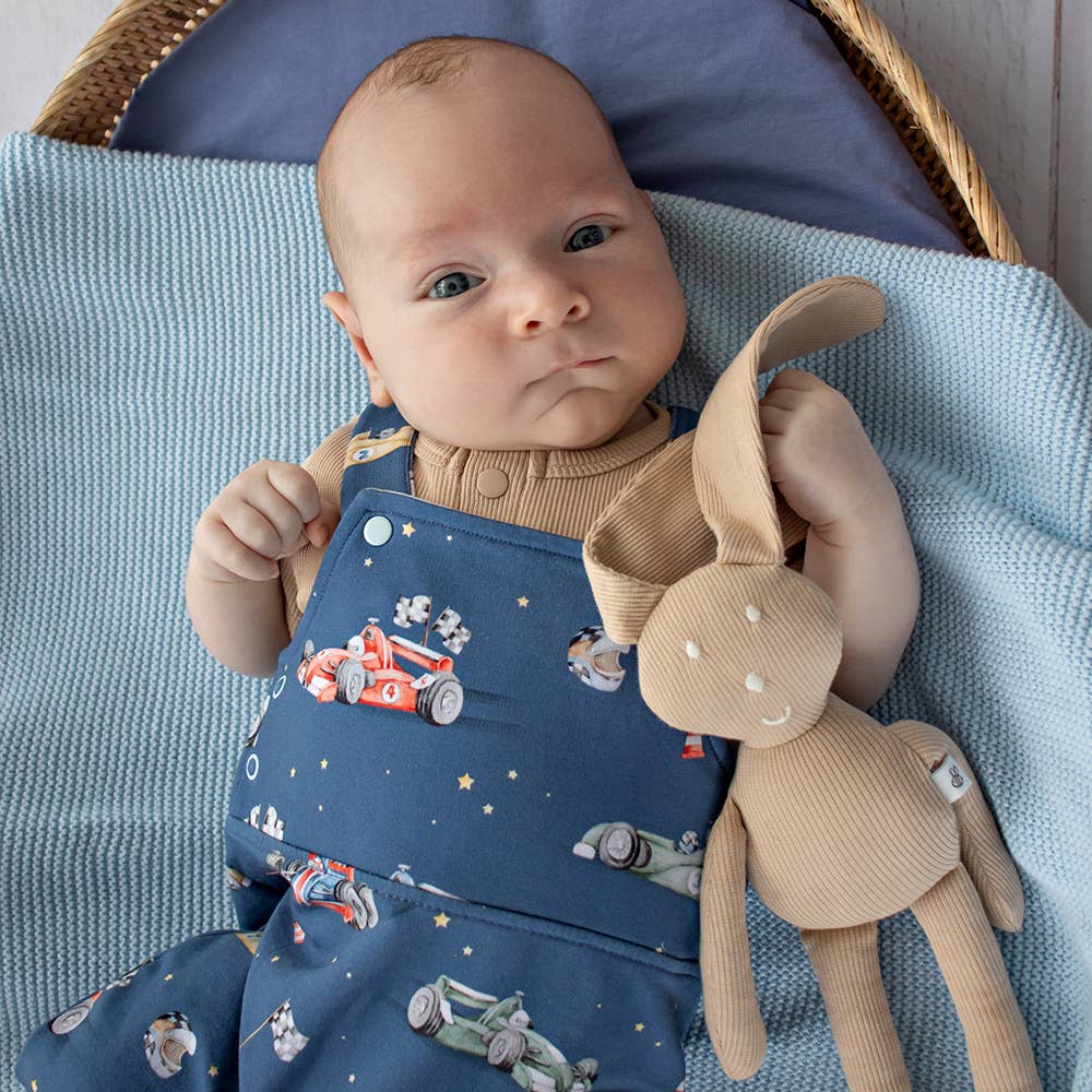 Little Racers Organic Snuggle Overalls