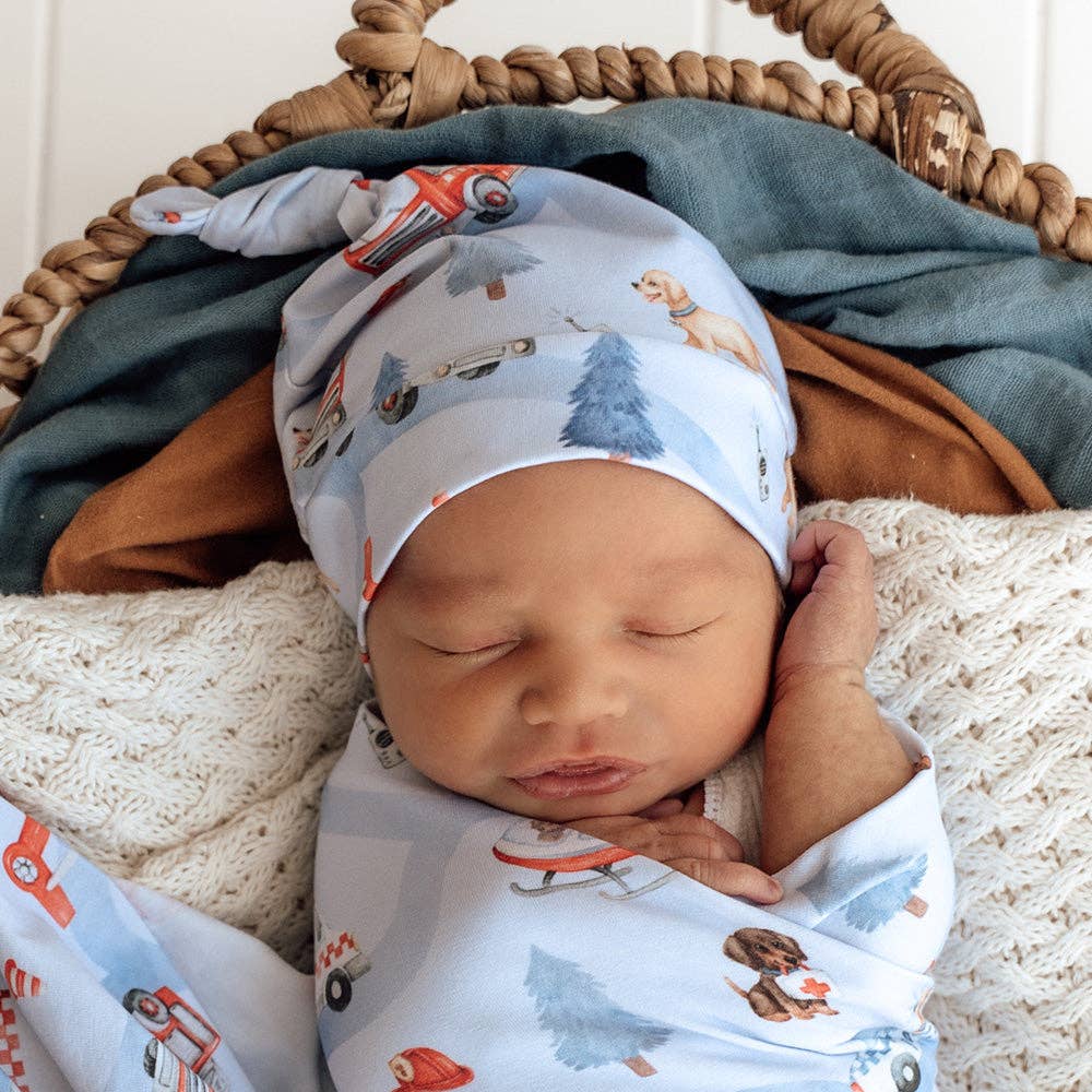 To The Rescue Organic Knotted Beanie