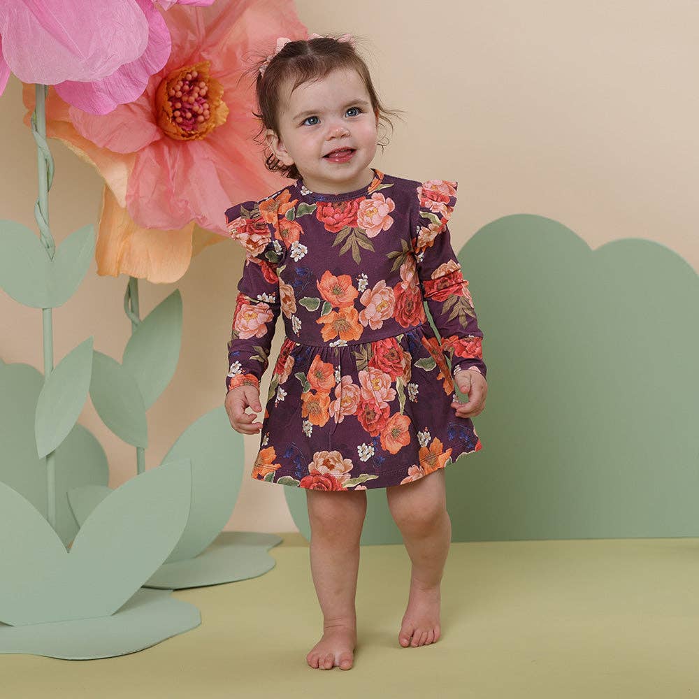 Sienna Long Sleeve Organic Dress