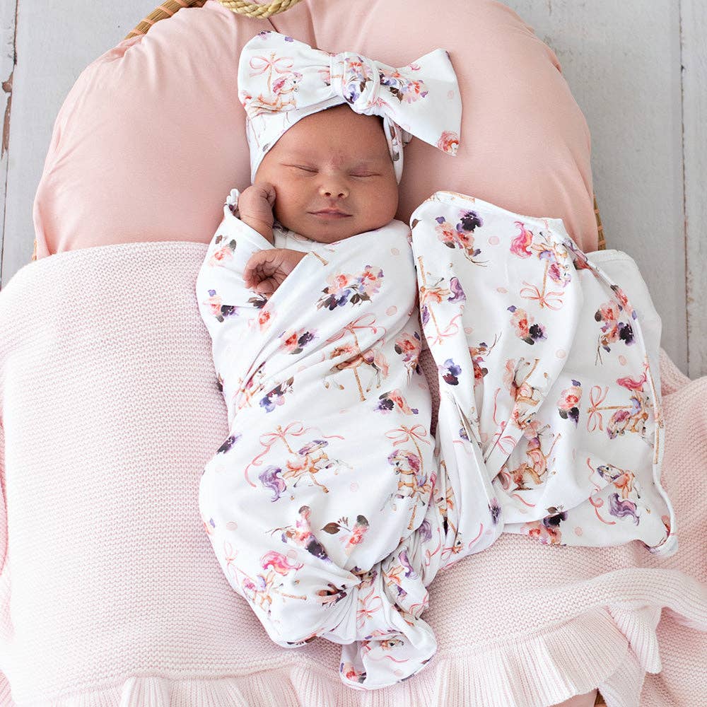 Carousel Organic Oversized Bow