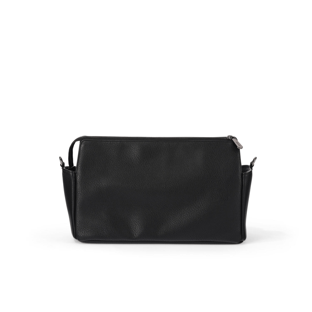 Multitasker Pram Caddy 2.0 - Black Vegan Leather
