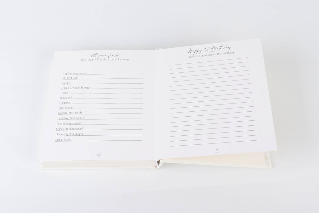 Keepsake Photo Album | 12 months of you