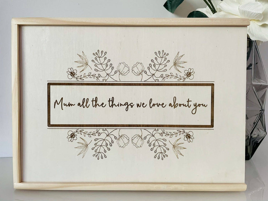 Keepsake Box for Mum - Botanical