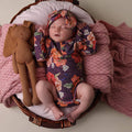 Sienna Long Sleeve Organic Bodysuit with Frill