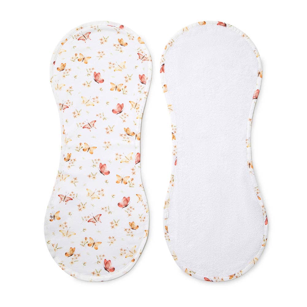 Butterfly Organic Cotton Burp Cloth