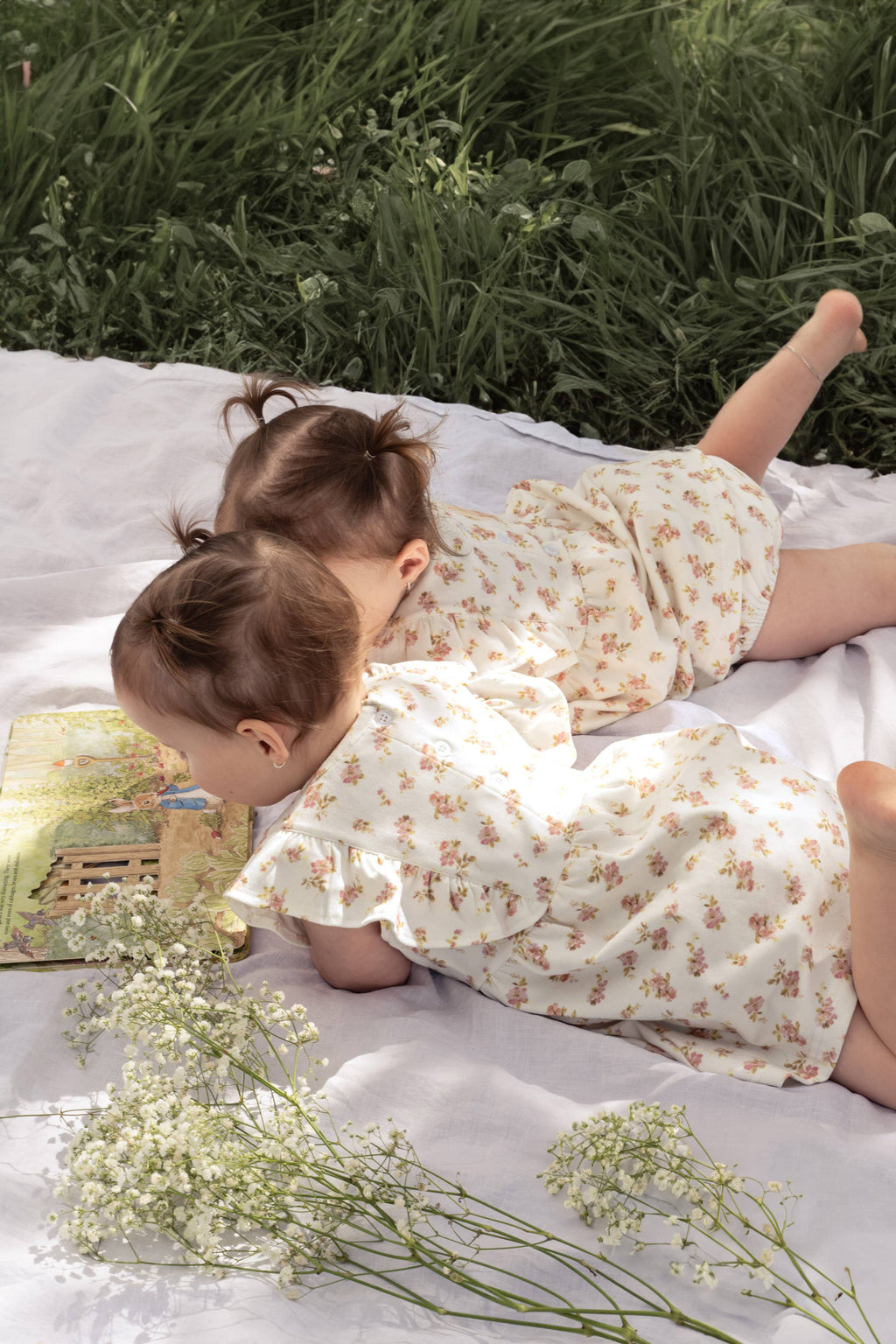 Lottie Floral Dress With Pilchers