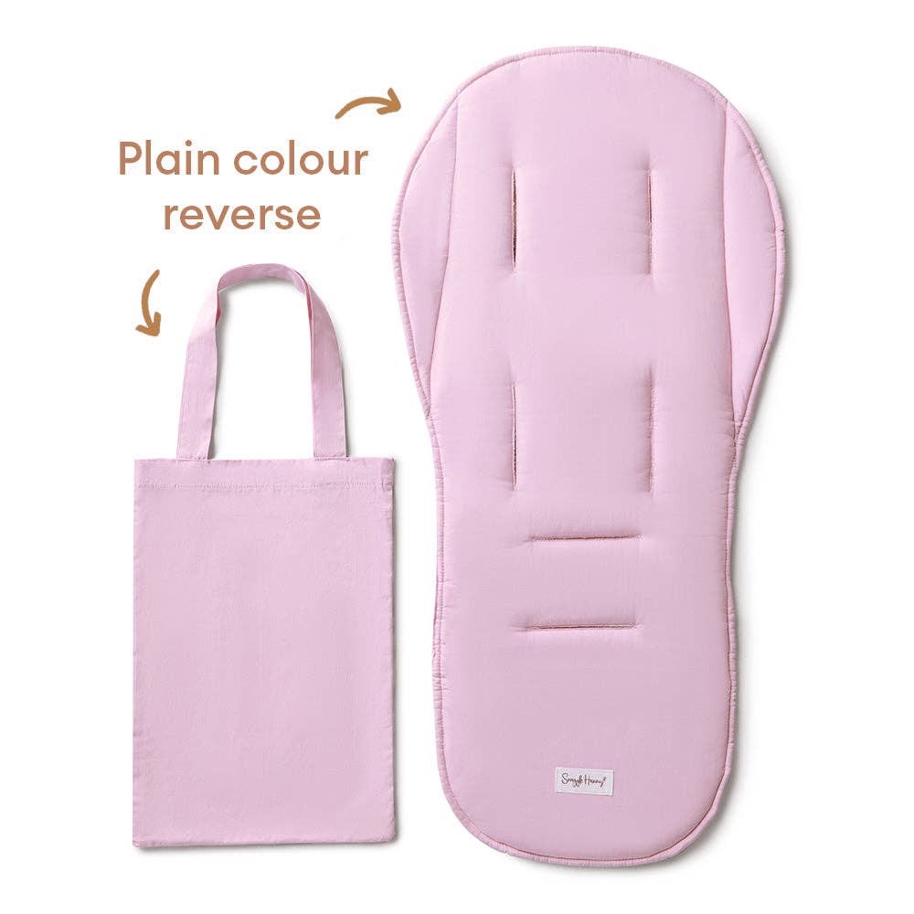 Midnight Swan Universal Organic Pram Liner