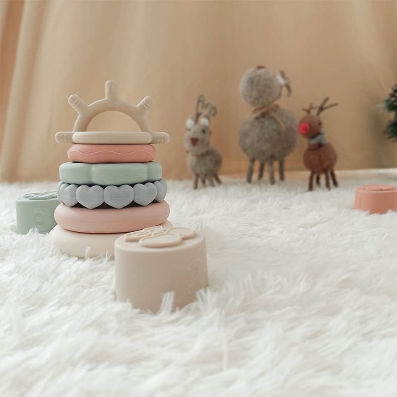 Bubs Stacking & Teether Toy