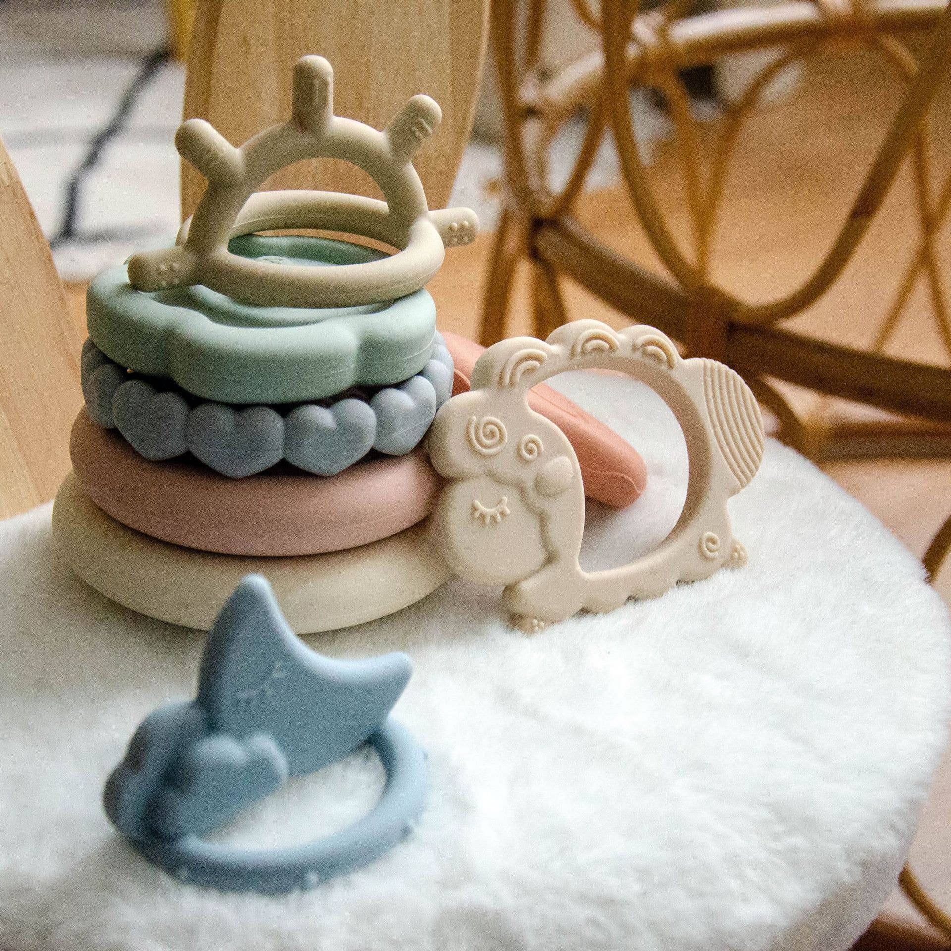 Bubs Stacking & Teether Toy