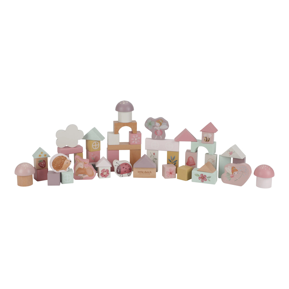 Wooden Building Block Set - Fairy Garden