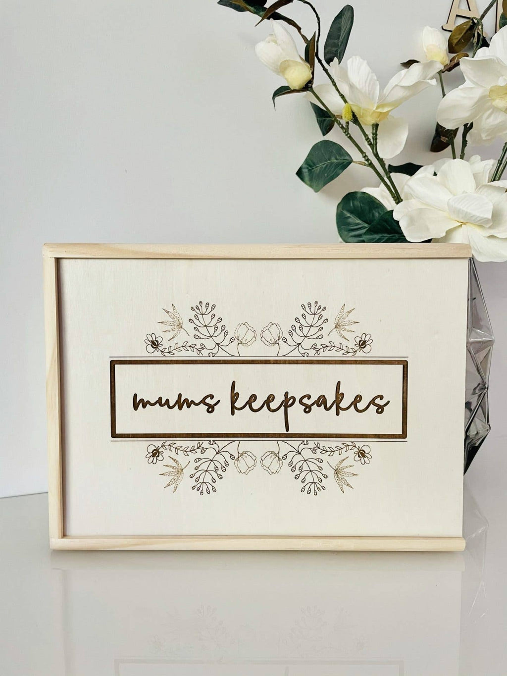 Keepsake Box for Mum - Botanical