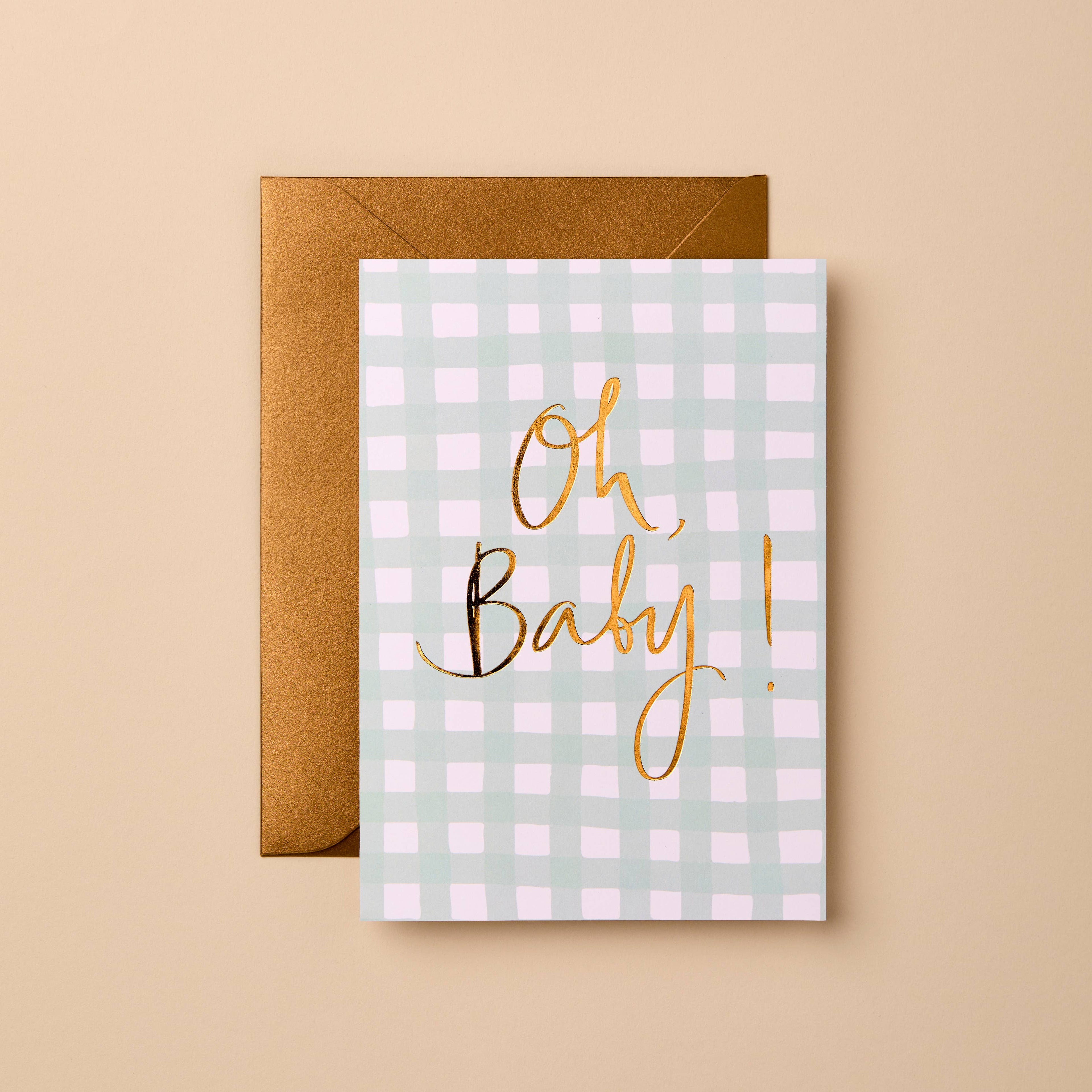 OH BABY! CARD - GREEN