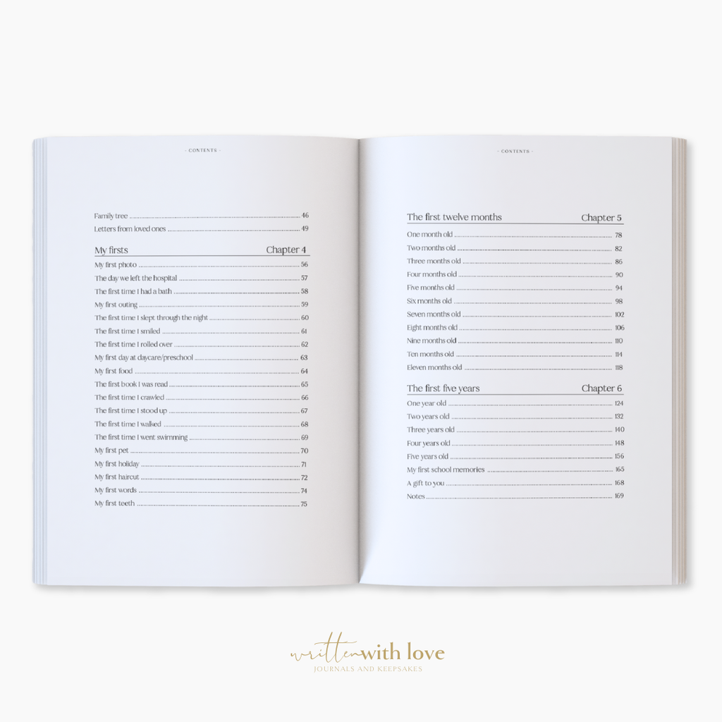 Baby Memory Book with Keepsake Box - Peony Pink