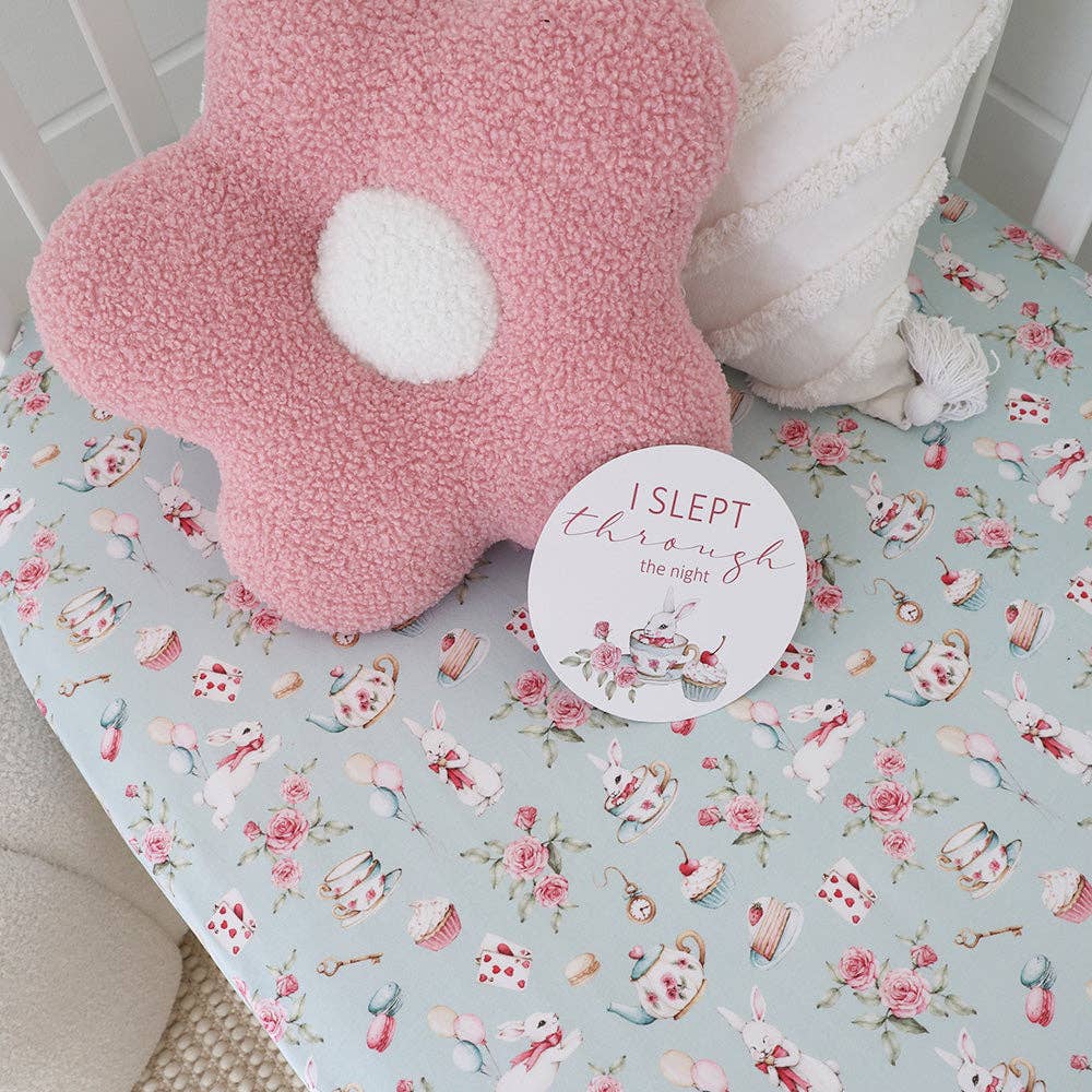 White Rabbit Organic Fitted Cot Sheet