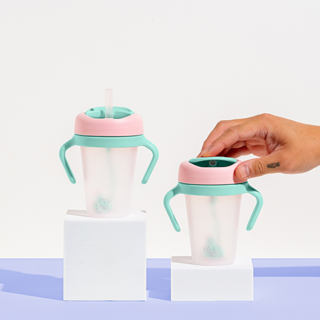 Weighted Straw Sippy Cup Two Pack