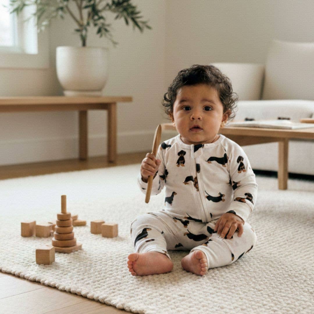 DACHSHUND | Full Zip Unisex Romper