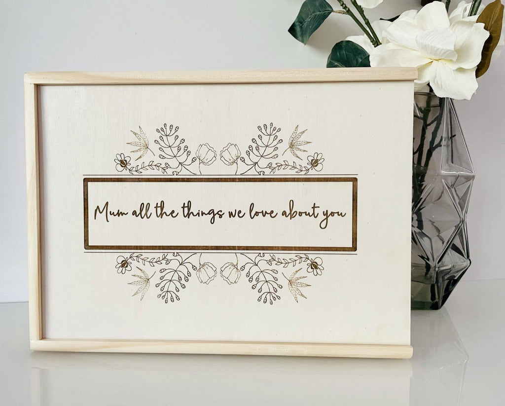 Keepsake Box for Mum - Botanical