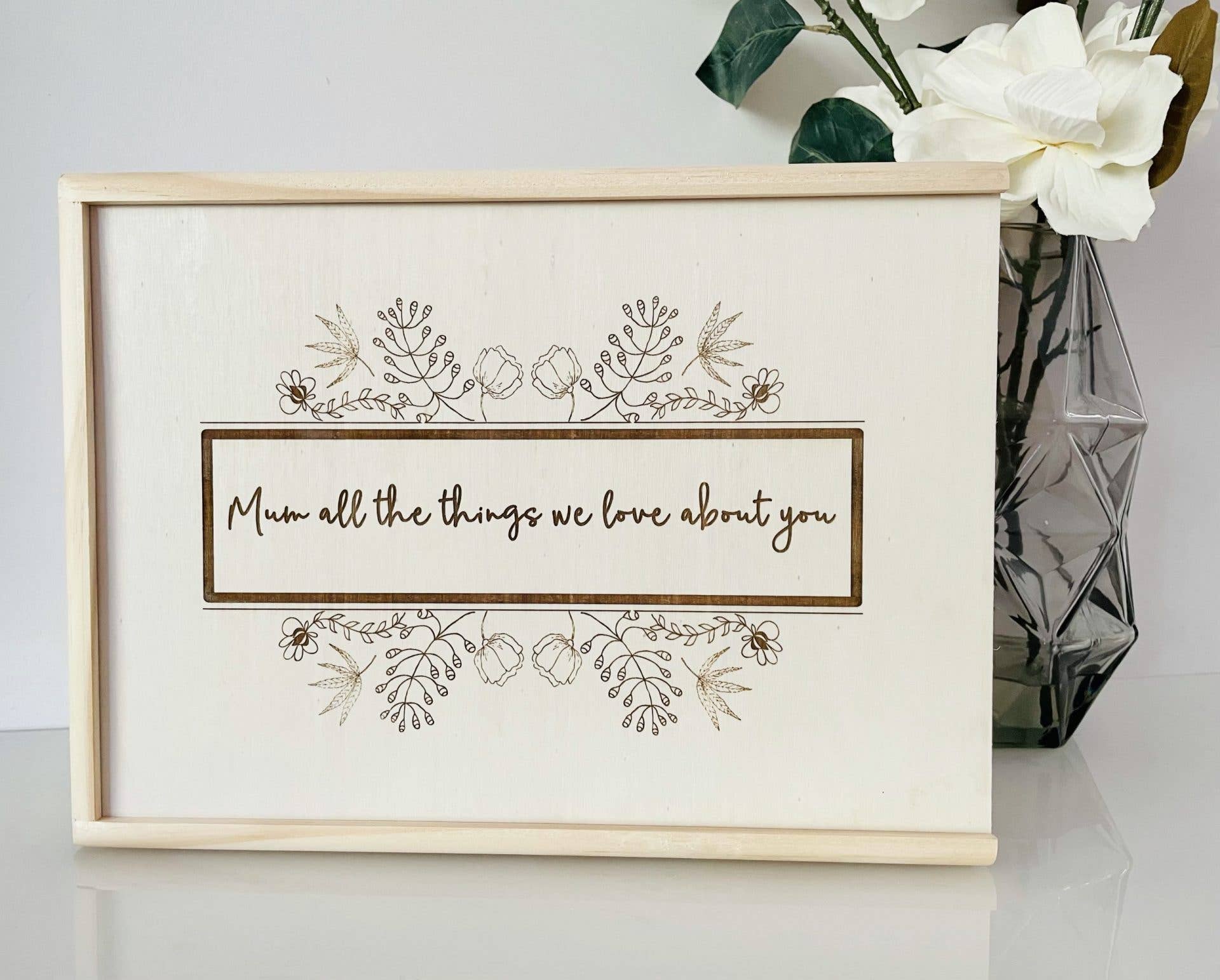 Keepsake Box for Mum - Botanical