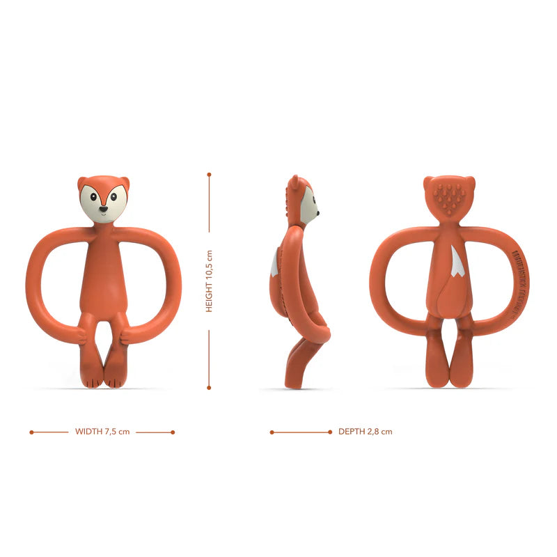 Matchstick Monkey Animal Teether - Fox