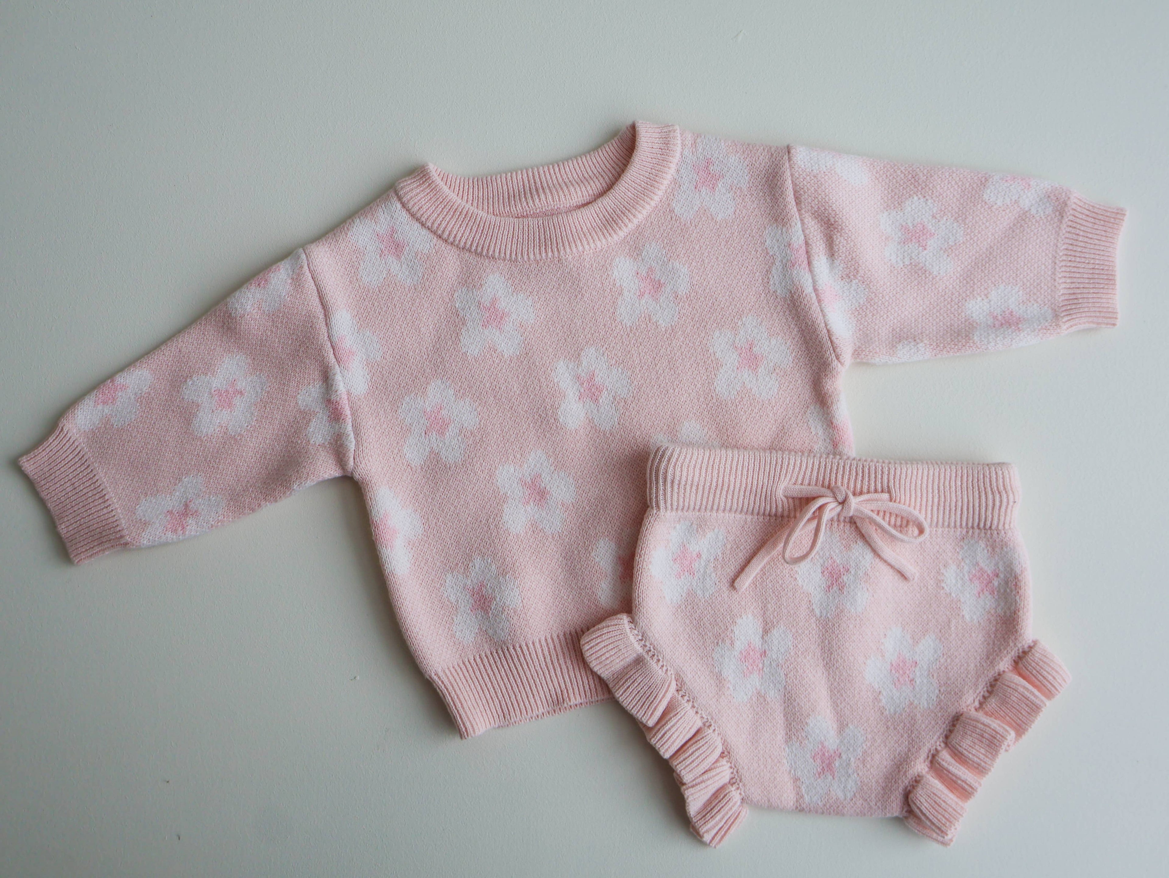 FLORAL BLOOMERS | BABY PINK