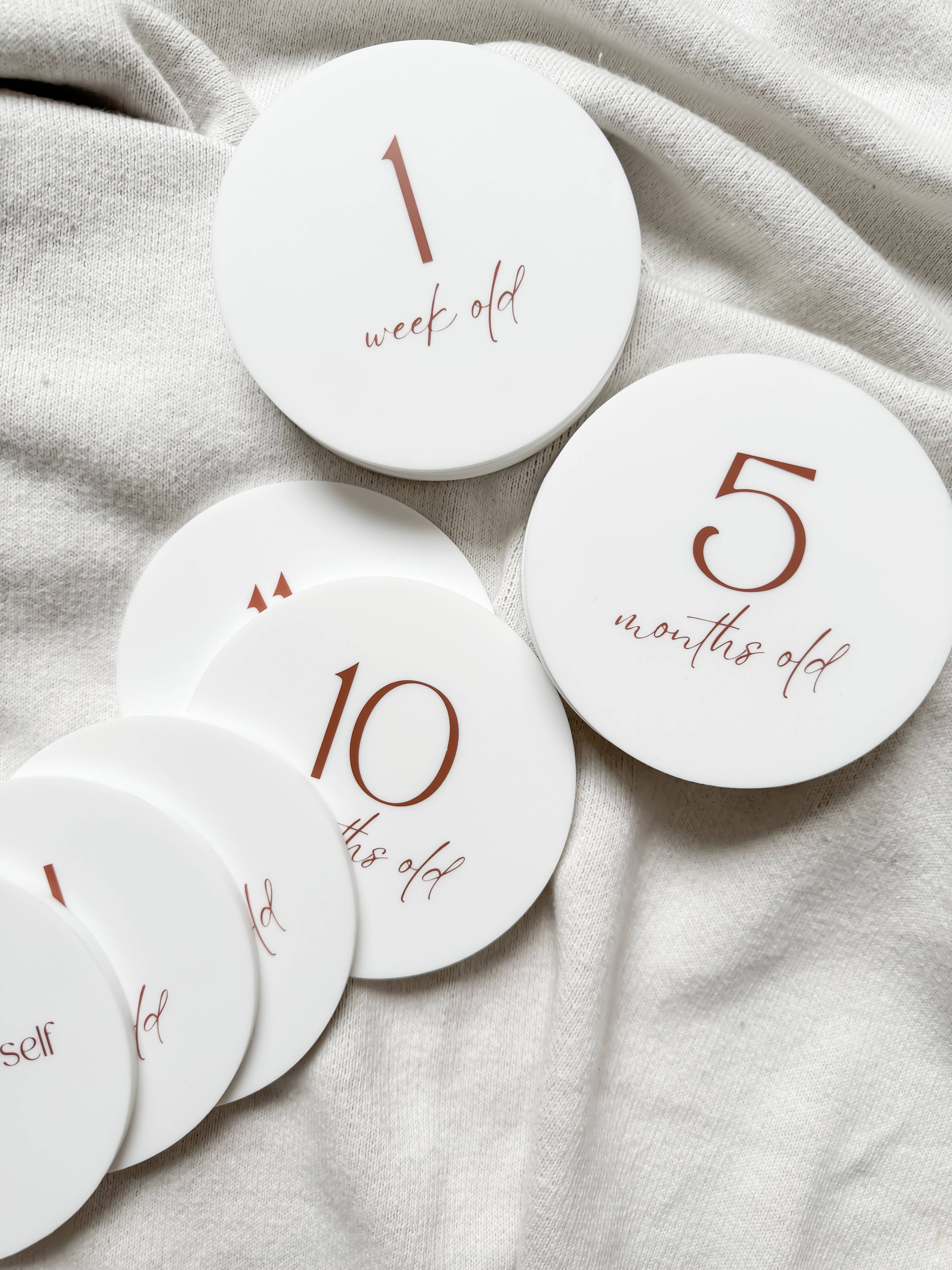 SILICONE MILESTONE SET | Vanilla Set