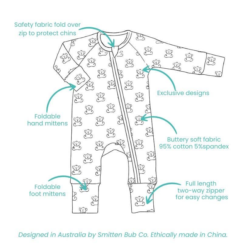 DACHSHUND | Full Zip Unisex Romper