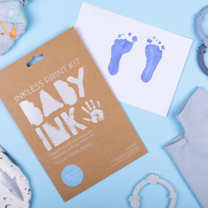 BABYink Ink-less Frame Kit - Beautiful Blue