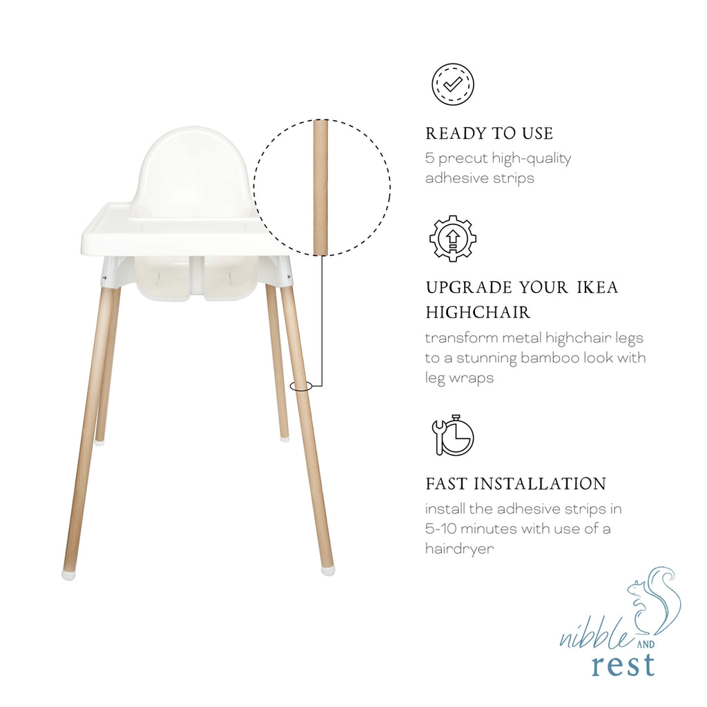 Vinyl Kmart Leg Wraps - Bamboo