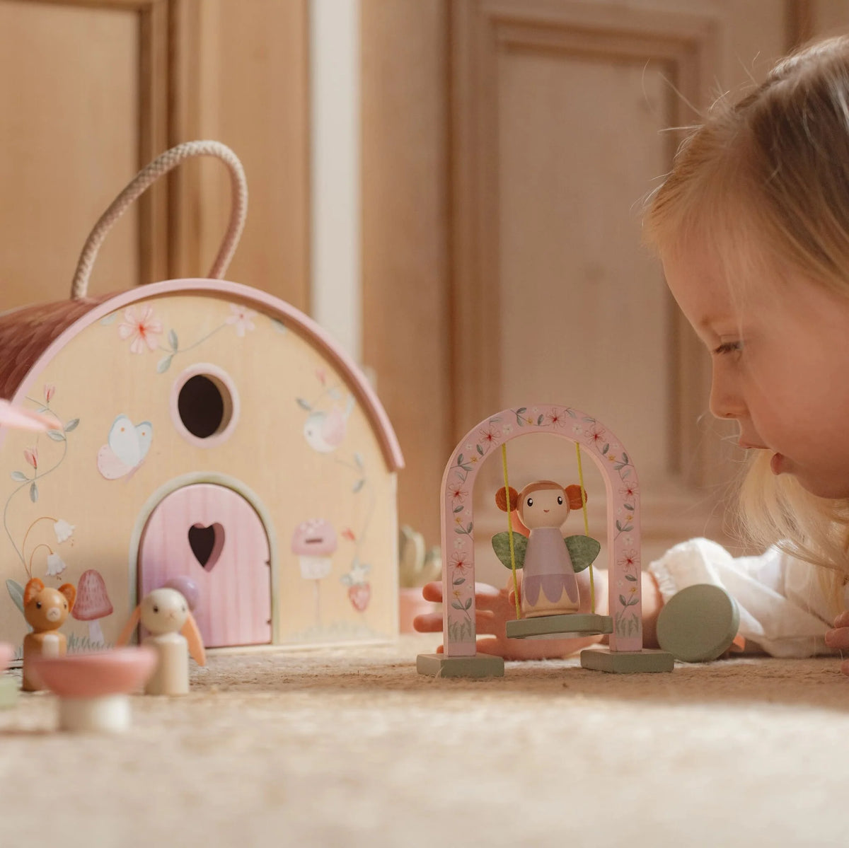 Wooden Fairy Doll House