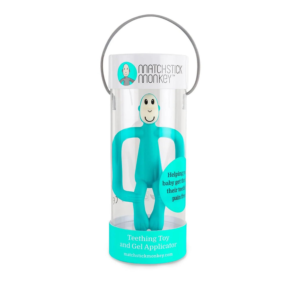 Matchstick Monkey Original Teether - Green