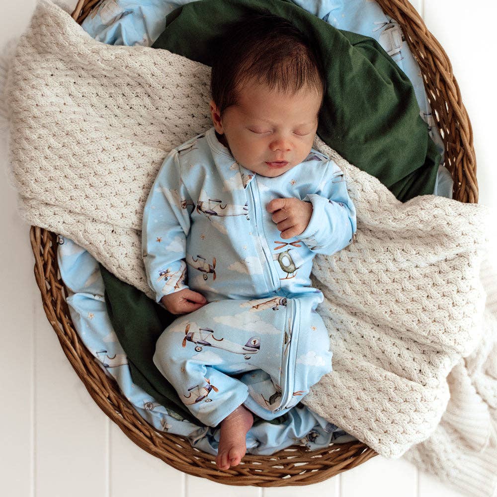 Taking Flight Organic Snugglesuit Convertible Romper