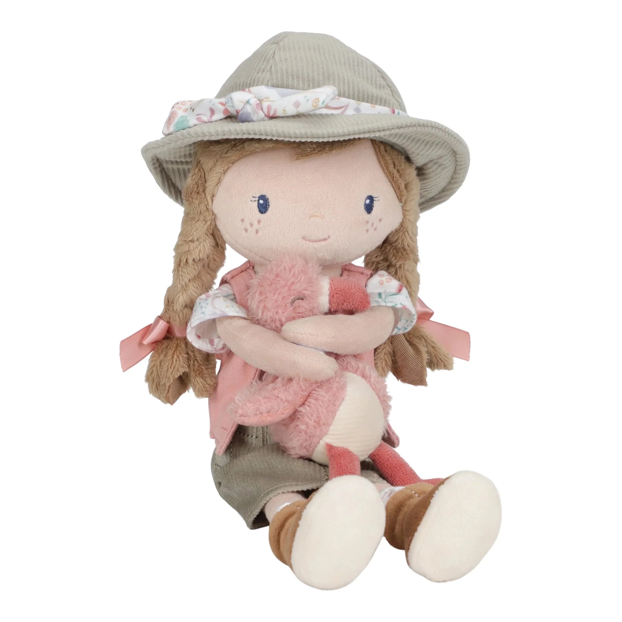 Safari Friends Cuddle Doll Ranger Rosa