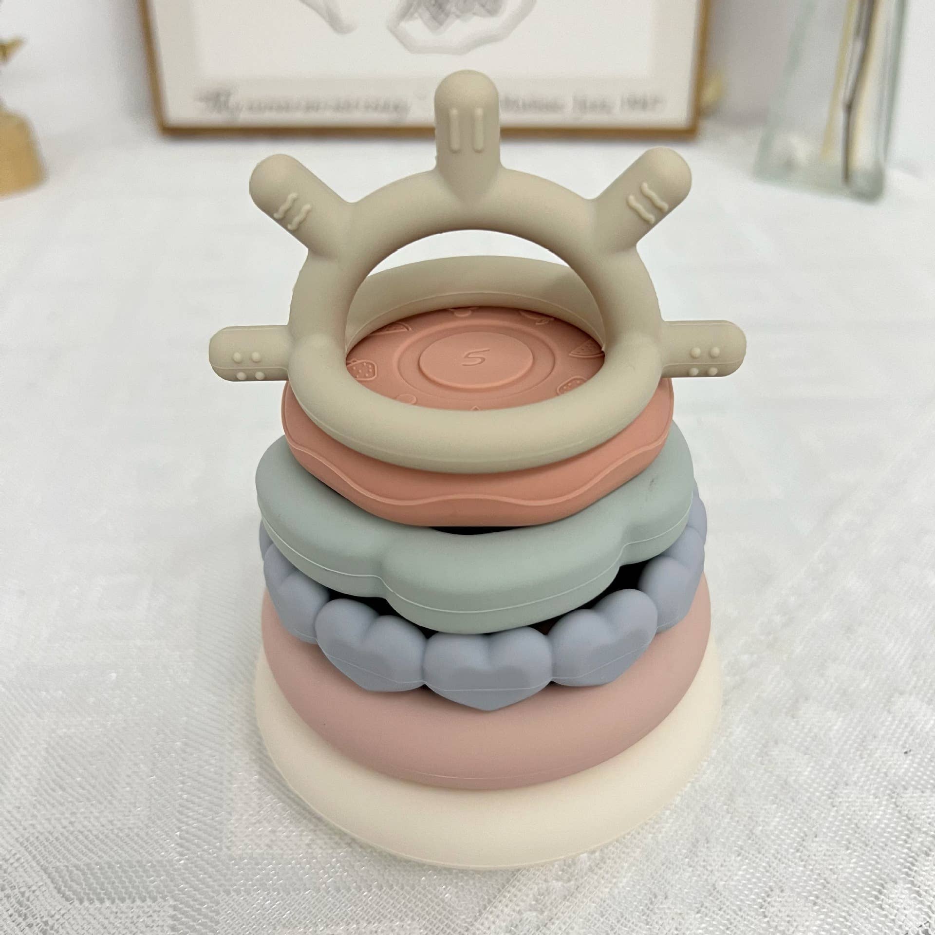 Bubs Stacking & Teether Toy