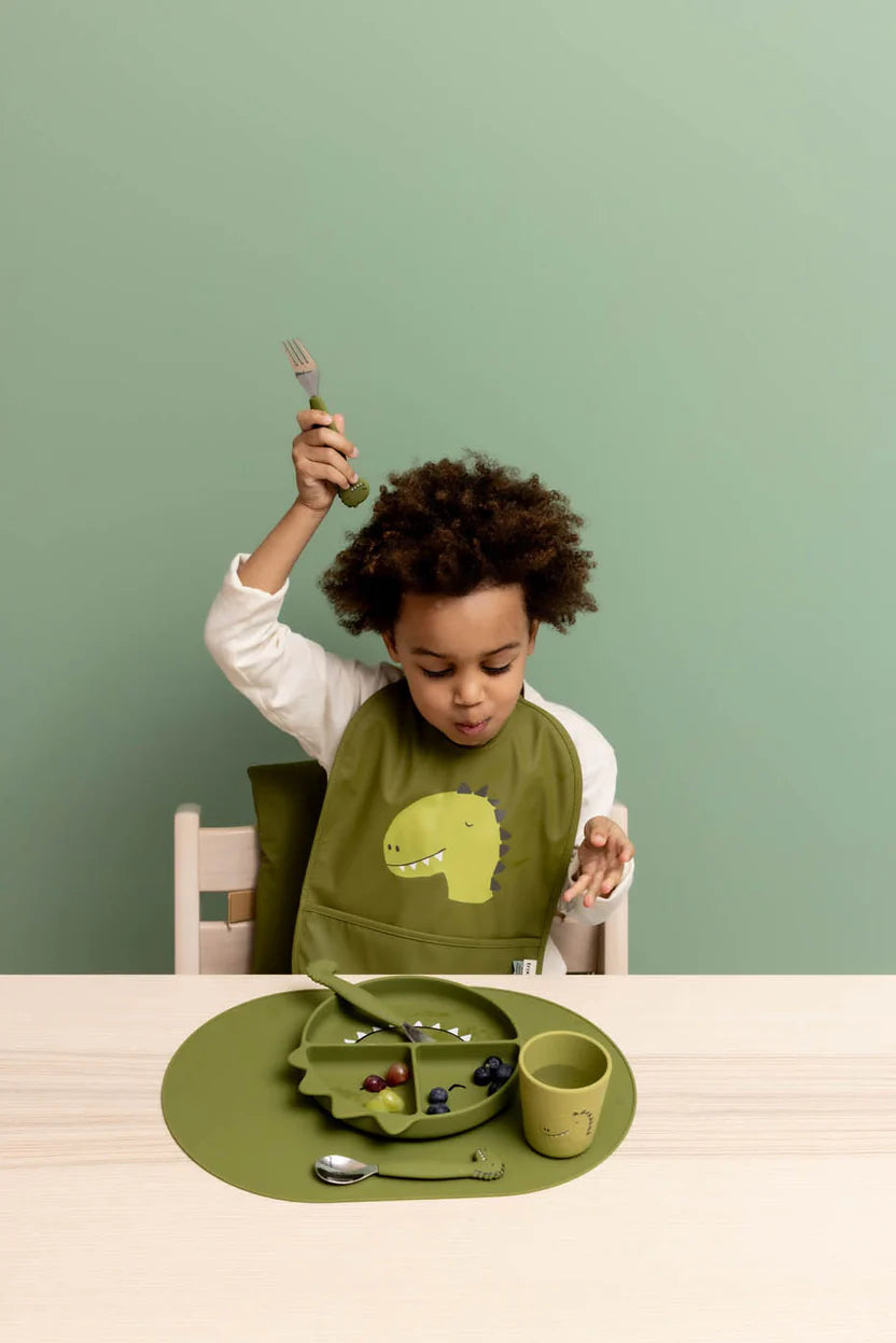 Silicone Divided Suction Plate - Mr. Dino