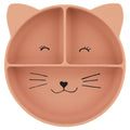 Silicone Divided Suction Plate - Mrs. Cat