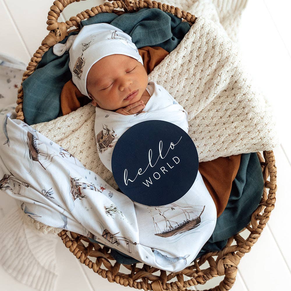Set Sail & Navy Reversible Milestone Cards