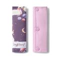 Midnight Swan Universal Reversible Pram Strap Covers