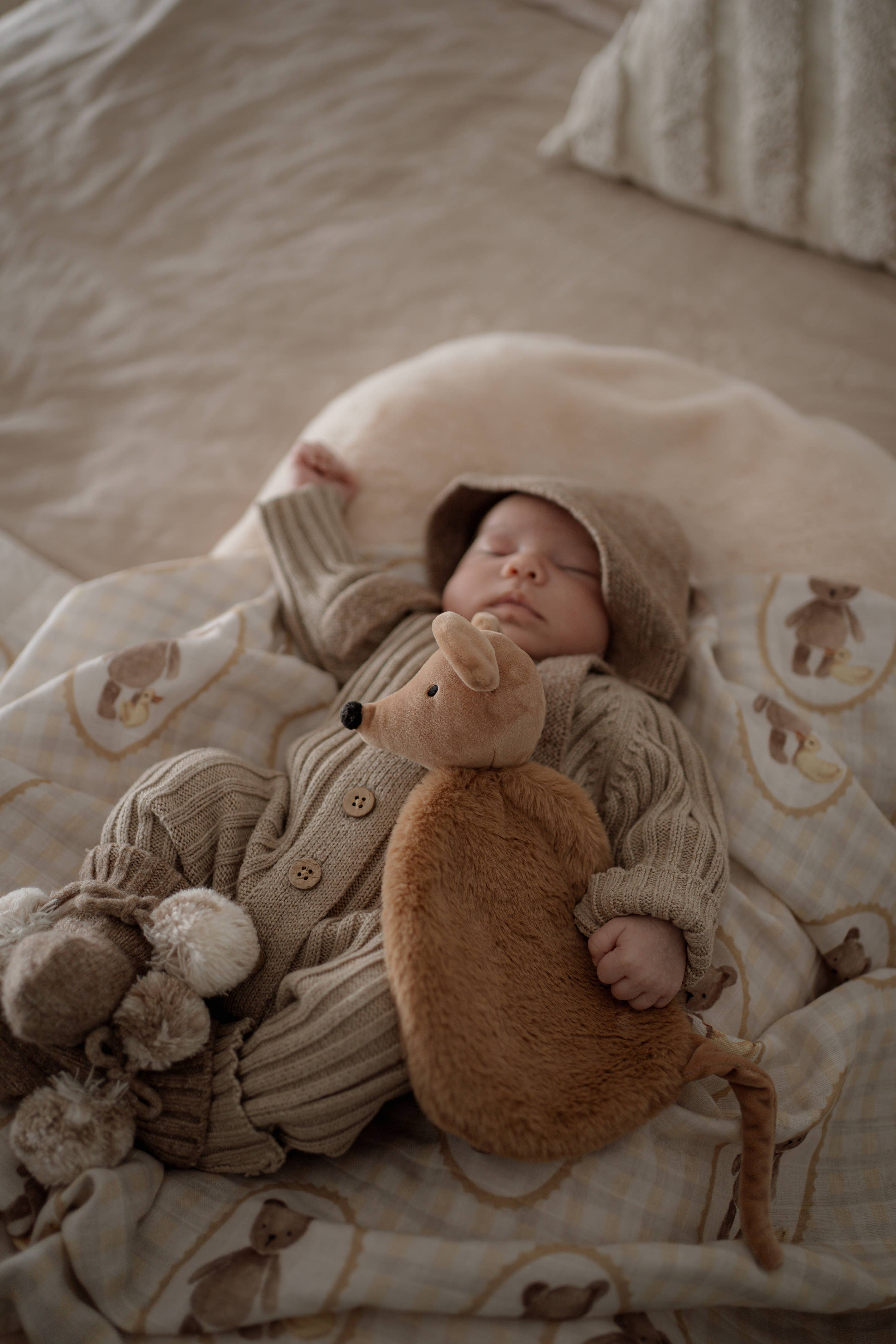 Squeaky the Sweet Comforter Toy
