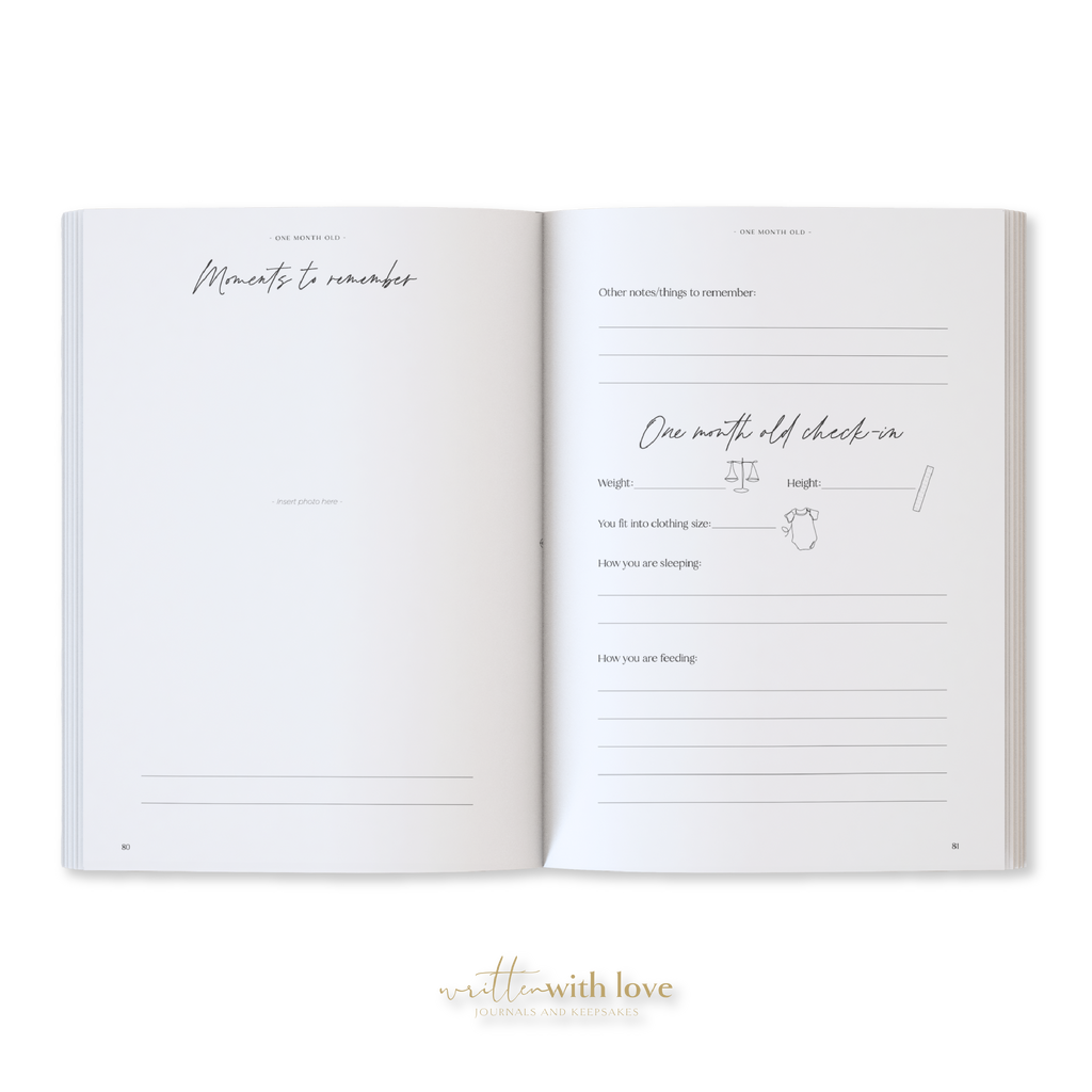 Baby Memory Book - Pregnancy to 5 Years - Sage Green - Boxed