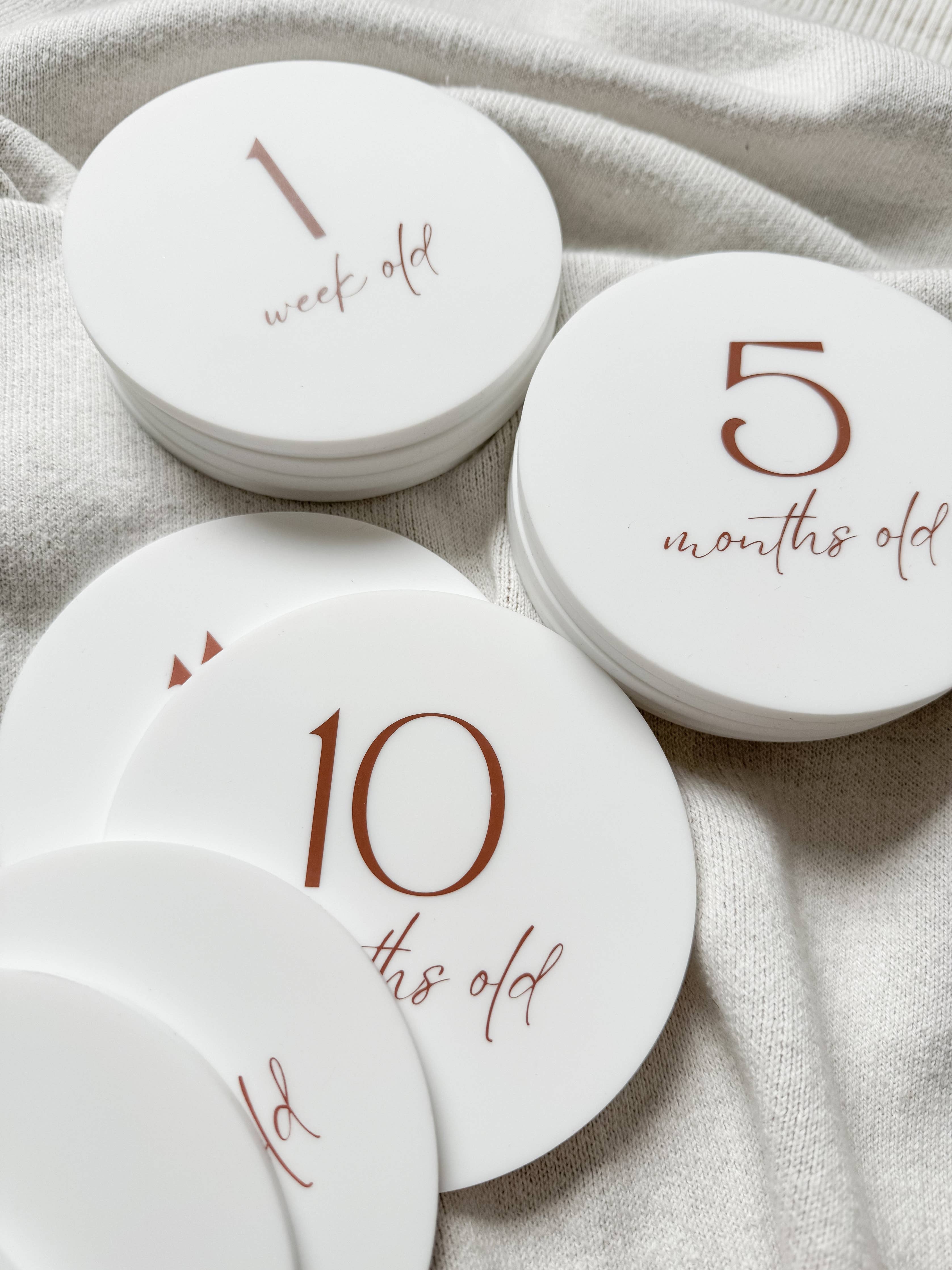 SILICONE MILESTONE SET | Vanilla Set