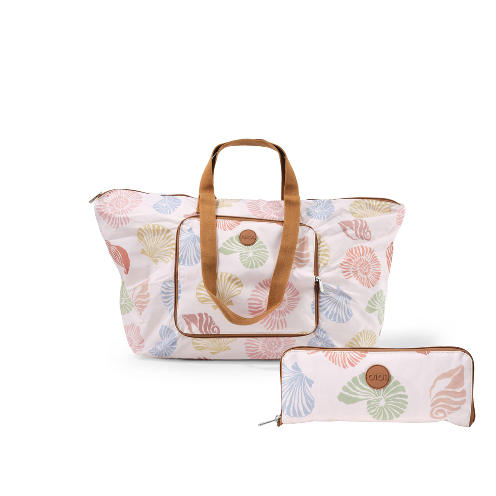 Fold-Up Tote - Seashells
