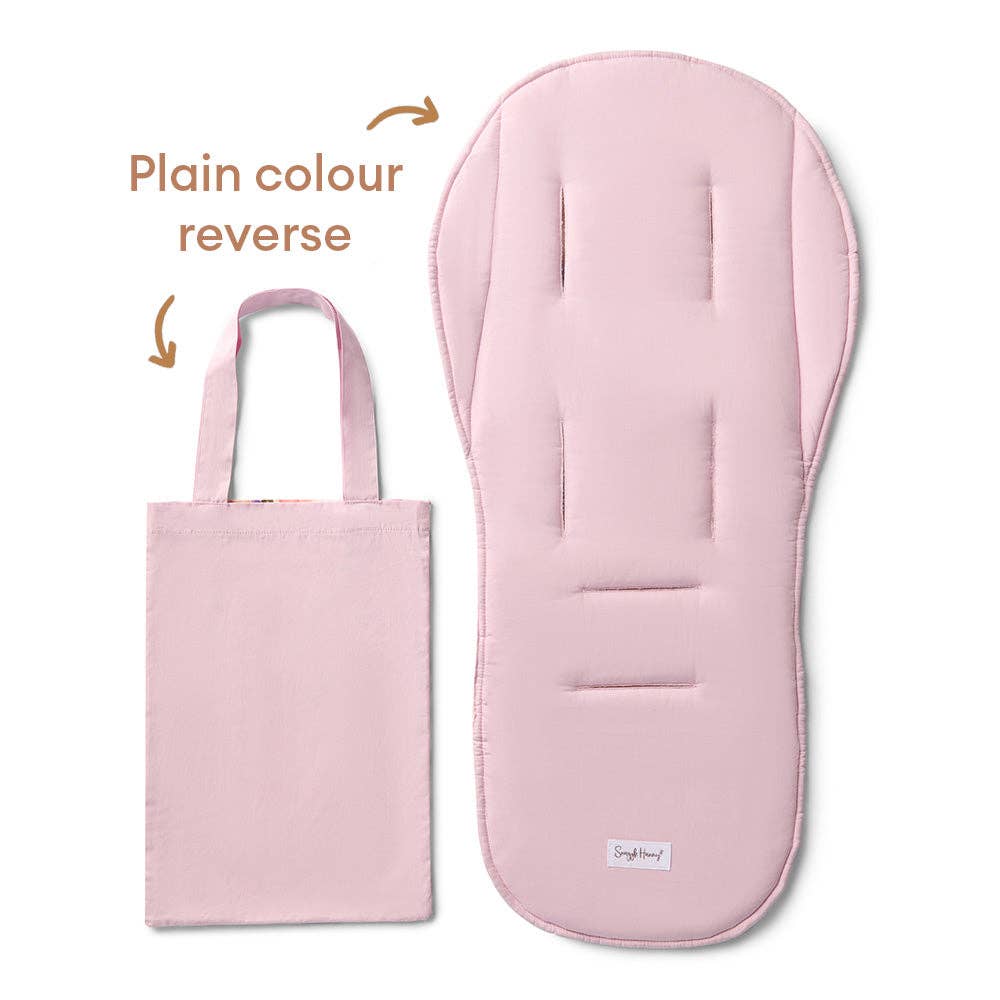 Blushing Beauty Universal Organic Pram Liner