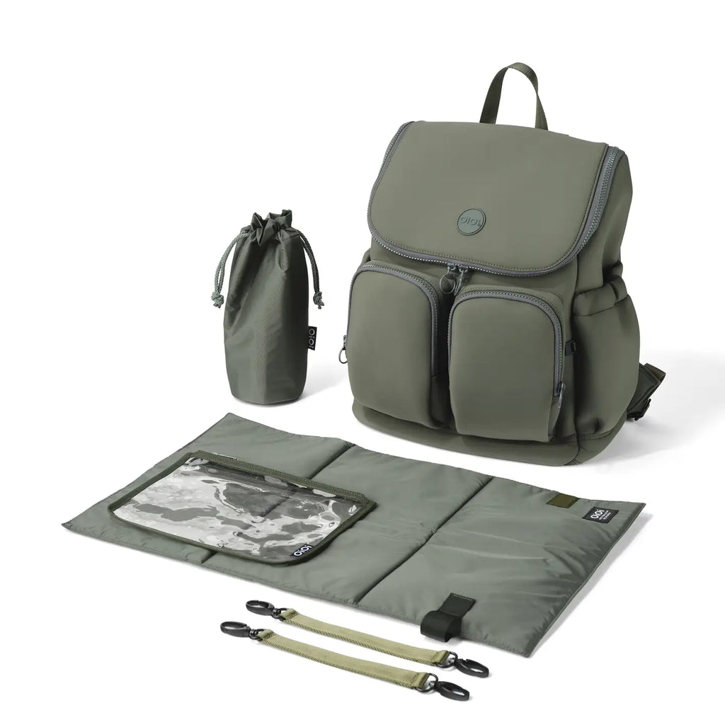 Signature Nappy Backpack - Sage Neoprene
