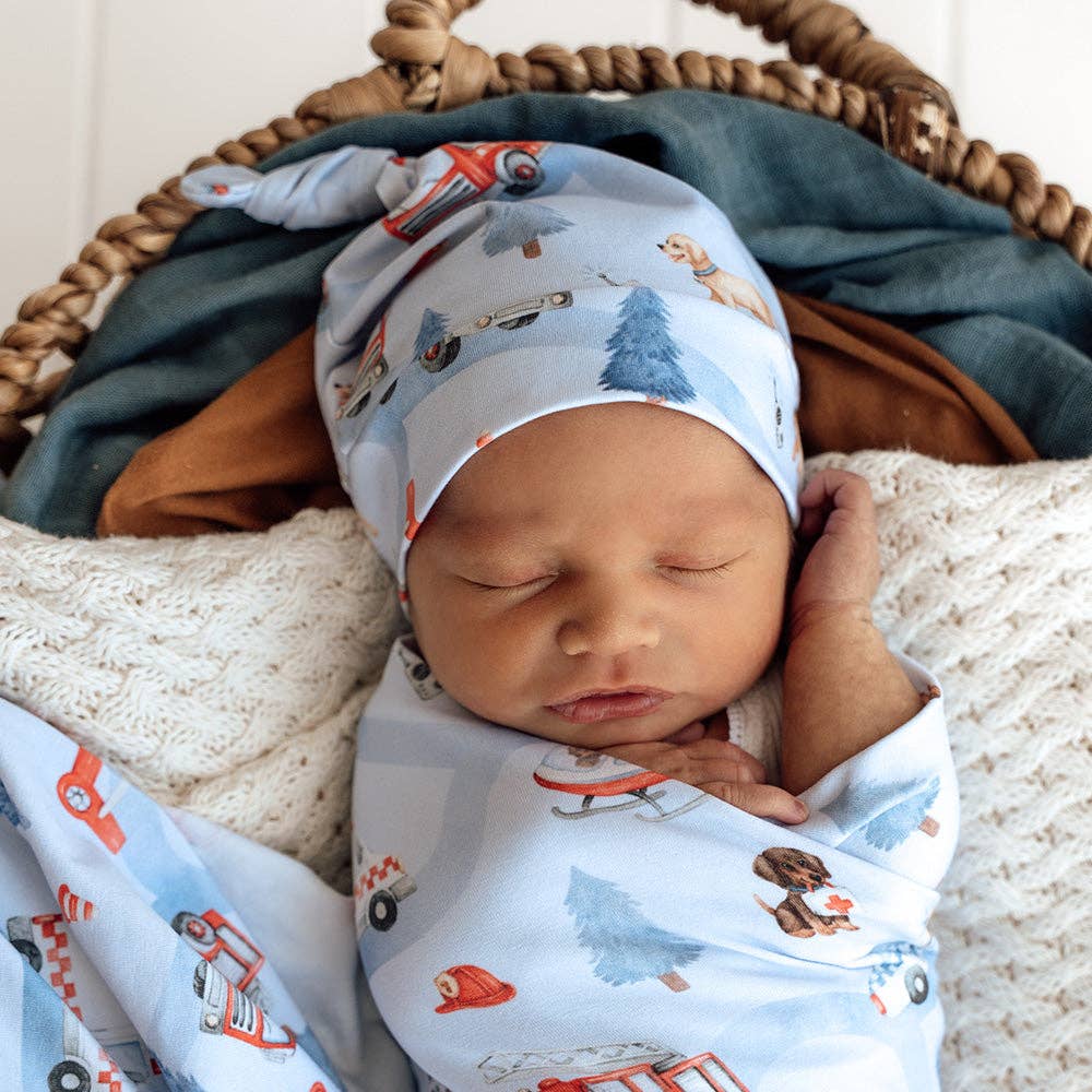 To The Rescue Organic Knotted Beanie