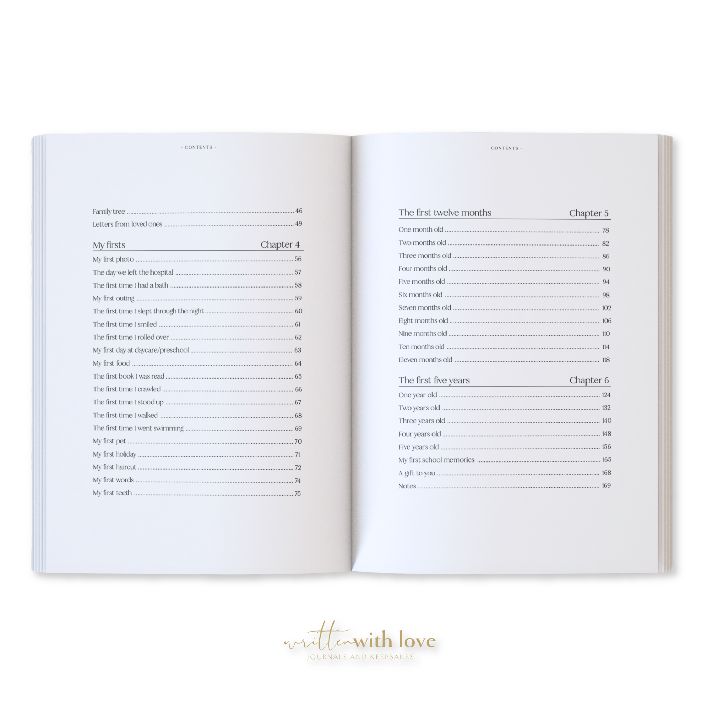 Baby Memory Book - Pregnancy to 5 Years - Sage Green - Boxed